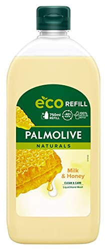 Palmolive Naturals Milk & Honey Handwasch-Nachfüllpackung, 750 ml, Verpackung kann variieren