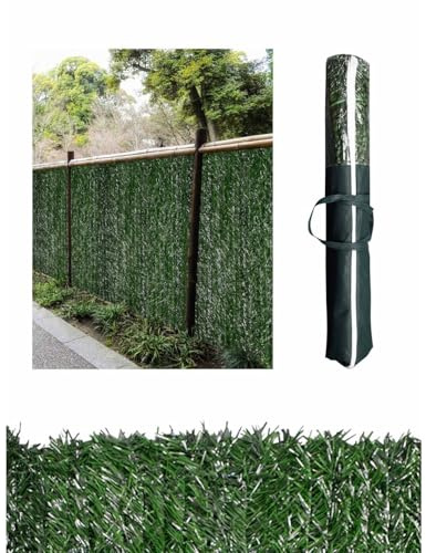 Jardin202 - Seto Artificial Premium Verde | 90% Ocultación | UV Resistente | Fácil Instalación Ideal para Jardín, Balcón, Terraza | 1,50 x 3 Metros (Verde)