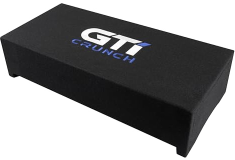 Crunch GTi200S | 20 cm (8') Downfire Gehäusesubwoofer mit Passiv-Membran