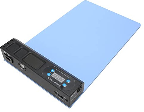 CPB Coussin Chauffant, Machine de Séparation D'écran LCD Outil de Séparation D'écran Tactile CPB, Plaque Chauffante pour Tablette, Smartphone, Réparation D'écran (Prise UE)