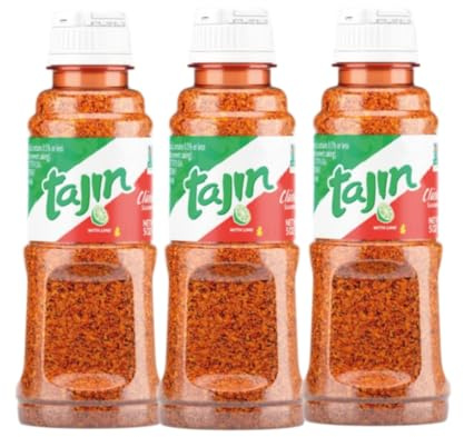 Tajiin Classico Chilli and Lime Seasoning - 142g (Pack of 3) | Zesty and Flavorful Spice Blend | Touch of Mexican | Spicy & Zesty