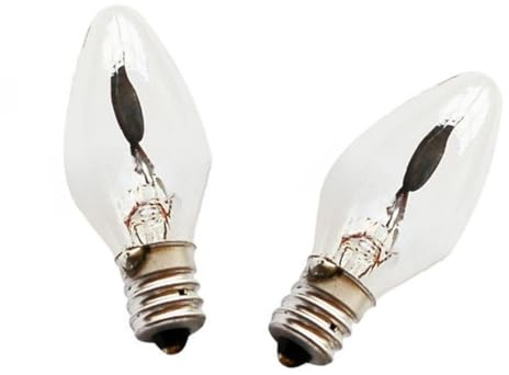 ShuoHui E14 Dimmbar Flammlampen Glühlampe Flackernde Kerze 230V 1,5W | dekoratives Leuchtmittel Flackerkerze (4)