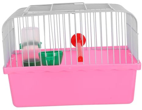 Levemolo Portable Vogelkäfig Mit Futter Und Wasserbox Geräumiger Metallkäfig Für Reisen Für Wellensittiche Papageien Und Andere Kleine Tiere Inklusive Spielstange