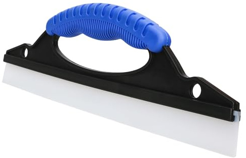 Gloffer Antislip Car Squeegee,Window Blades for Cleaning Windows,12” Silicone Car Window Squeegee,Wiper Water Blade Car Drying Tools for Window,Automobile,Blue