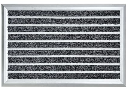 TINMAGI Fussabtreter Aussenbereich 50x80 cm, Fußmatte Außen Aluminium Rahmen Fußmatten, Fußabstreifer Außen Schuhabstreifer Sauberlaufmatte Eingangsmatte Hauseingang, für Die Haustür