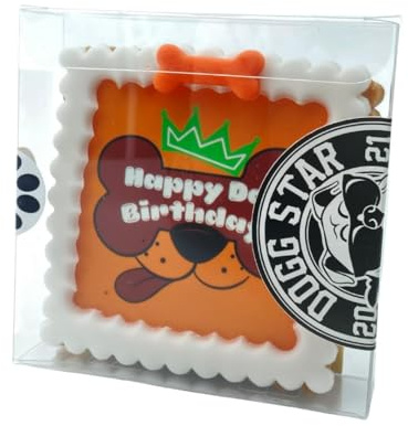 Dogg Star Gâteau pour chiens - Gâteau d'anniversaire pour chien avec des ingrédients naturels. (tous, boeuf)