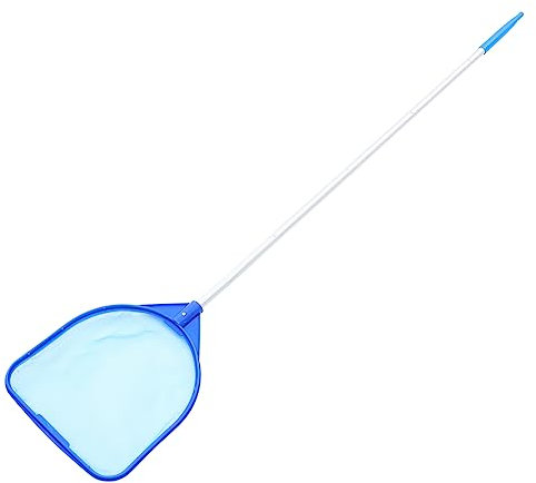 ORFOFE Schwimmbecken Reinigung Netz Mit Aluminiumgriff Effizientes Skimmer-Netz Für Teich Und Pool Leicht Zu Handhabendes Reinigungswerkzeug Für Schnelles Entfernen Von Blättern Und