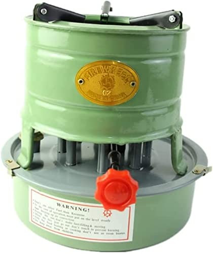 WXPXYBF Heizungen Petroleumofen mit 8 Dochten, tragbarer Campingkocher, raucharmer Petroleumofen zum Heizen von kochendem Wasser