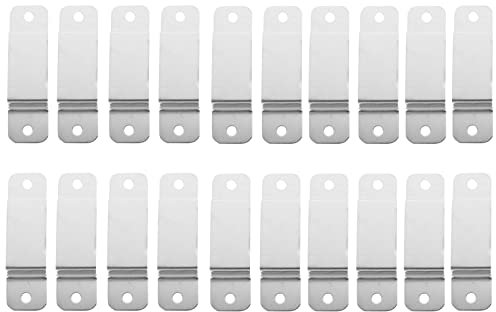 UKCOCO 20pezzi Supporto Clip Per Misuratore Metallico Leggero e Pratico Per Cintura e Tasca Facile Da Installare e Durevole Accessorio Utile Per Misurazioni Accurate
