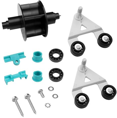 AXV621DAT Aspirador de piscina universal con marco A/kit de turbina, accesorios de piscina para Hayward Aquabug Navigator Pro Wanda The Whale Diver Dave Poolvac XL Pool Vac Classic Kit, sustituye a