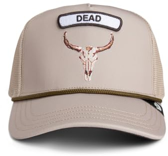 Goorin Bros. Trucker Cap GB2 Skull Biscuit Beige, Size:OneSize