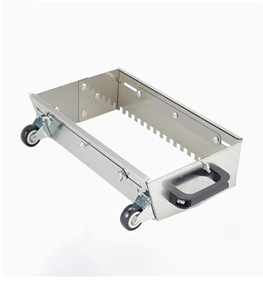 Paleta ajustable con muescas con ruedas, nivelador de azulejos para peine de mortero, caja cuadrada plana niveladora de arena, herramienta de pavimentación para azulejos y renovación