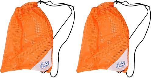 Flipper SwimSafe - Schwimm-Beutel, Luft- und feuchtigkeitsdurchlässig, ca. 49 x 39 cm groß, ultraleichter Netz-Beutel zum Transport von Badesachen und Schwimmutensilien