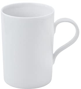 KAHLA Aronda Becher 0,32 l | weiße Kaffeetasse aus Porzellan
