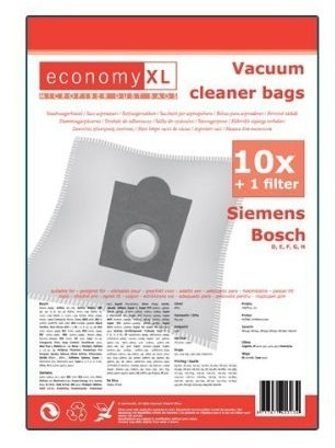 10 Staubsaugerbeutel für Bosch Pro Parquet