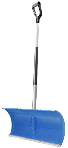 Outifrance 8370520 Pelle poussoir Polypro avec manche Alu gainé thermoconfort 550 mm