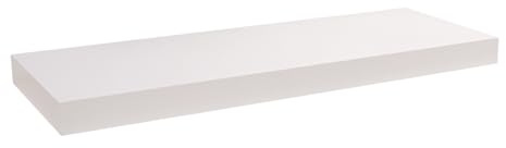 Velano Wandregal - Bücherregal - Schweberegal 79,5x23,5 Weiß