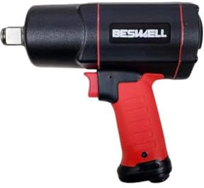 Beswell-BW-134K- Druckluft-Schlagschrauber - max. Lösemoment 2268Nm, Vierkant 19 mm (3/4 Zoll) - vibrationsarmer Druckluftschrauber zum Anziehen und Lösen von Schrauben-2 Jahre Garantie