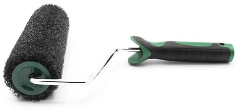 Art-Color Spachtelwalze - Premium Nylon-Rolle für Spachtelmasse mit 2k-Griff und Stielaufnahme - Breite: 230mm (Spachtelrolle 230mm)
