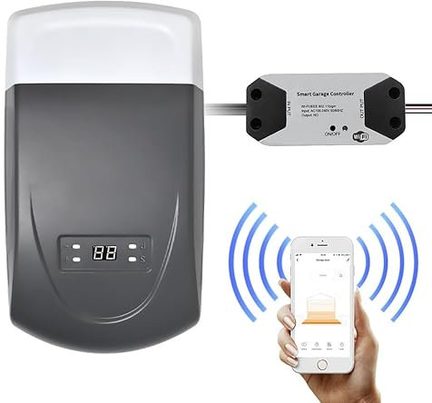 Automatic Gate Opener, Garage Door Opener Realizes WiFi Smart Phone APP To Control Automatic Door Opening And Closing Easy to Install (Color : F350M, Size : 1)