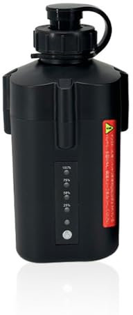 WILLQ 14.8V 10000mAh 7000mAh 5000mAh 3500mAh Sea Fishing Electric Reel Take Up Wheels Lithium Battery Rechargeable with Charger + Connect Lines Cables + Bag,5000mah + light