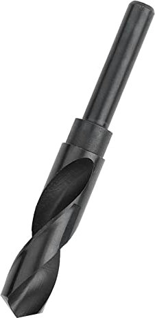 Mumusuki 1/2-Zoll-Schaftbohrer, Bohrer, 1 Foret 21 Mm, Bohrer 21 Mm Metall Mk2 Hochgeschwindigkeitsstahl-Spiralbohrer-Werkzeug für Holz und Metall (21,0 mm)