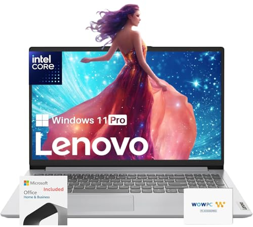 Lenovo Laptop Premium Series 15 | Último modelo | 12 GB de RAM | 1.1 TB de almacenamiento (SSD de 640 GB + almacenamiento externo de 512 GB) | Office 365 con almacenamiento en la nube de 1 TB | Intel