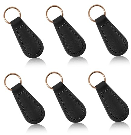 Deoward 6 Stück Reißverschluss Zipper Ersatz Reisverschluss Reparatur Anhänger für Gepäck, Koffer, Rucksäcke, Jacken, Geldbörsen, Handtaschen, Jeans