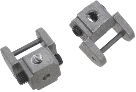 LIFKICH Lot de 2 Porte-lames en Métal pour Scie à Chantourner Compatibilité et Stabilité Optimale, Accessoires pour Travail du Bois