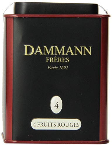 DAMMANN FRERES Quatre Fruits Rouges Loose Tea, 3.5 Ounce