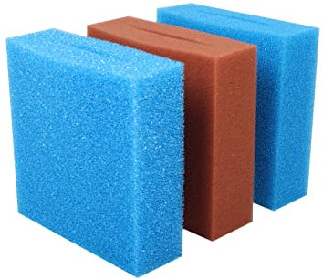 Wacredo Ersatzschwamm Set für Oase Biotec 5 Teichfilter Filterschwämme Filter Komplettset Wasseraufbereitung Filterschwamm Teichpflege Ersatzschwämme