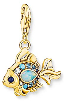 THOMAS SABO Damen-Charm-Anhänger Seestern Charm Club 925 Sterling Silber 1528-051-14