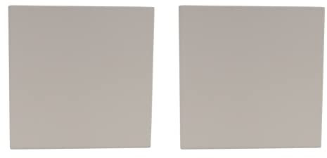 Fegtrty 2 pietre per pizza per cottura cottura grigliate strumenti per pizza per forno e barbecue grill teglia da forno 305 x 305 x 10 mm