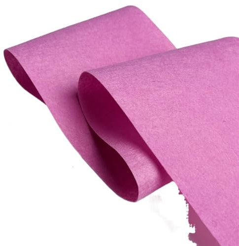 Filz-Gewebe 1 Stück Filzstoffbögen for Selbermachen, Basteln, Filzen, Vliesstoff for Patchwork, Schulprojekte, Dekoration, 18 Filz Stoff (Color : Rose pink, Size : 40 x 85cm 1pc