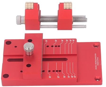 Sistema de guía de bruñido para planos y cinceles de carpintería, kit de afilado de cinceles de madera, herramienta de guía de bruñido de aleación de aluminio