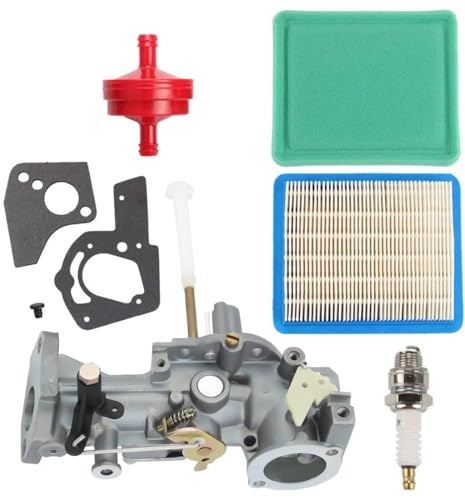 Kurihina Compatible avec le carburateur 498298 adapté au moteur Briggs et Stratton 692784 492611 495426 Carb 112202 112212 112231 134202 135202 133212 130202 5HP