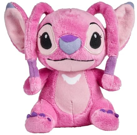 Simba Toys – Disney Angel Mini Plüschfigur ca 15 cm – superweicher Begleiter mit großen Kulleraugen – geeignet ab den ersten Lebensmonaten – passendes Geschenk für kleine Disney Fans zum Kuscheln