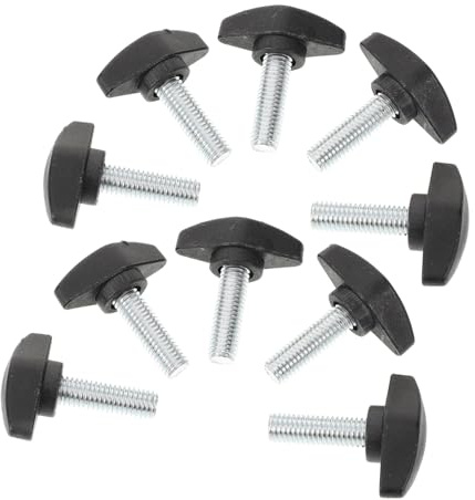Generic 10pcs Mic Stand Screws M8x25-36 Microphone Clamp Screws for Tripod Microphone Stand
