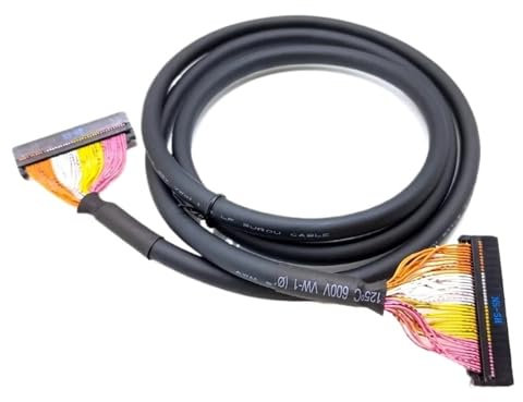 UDHBJEBQ Cavo di Collegamento 10 20 30 34 40 50 64 Pin del Nucleo Morsettiera IDC Cavo di schermatura del Segnale Multi-Core Connettore FC-2.54(2m,IDC34-IDC34)