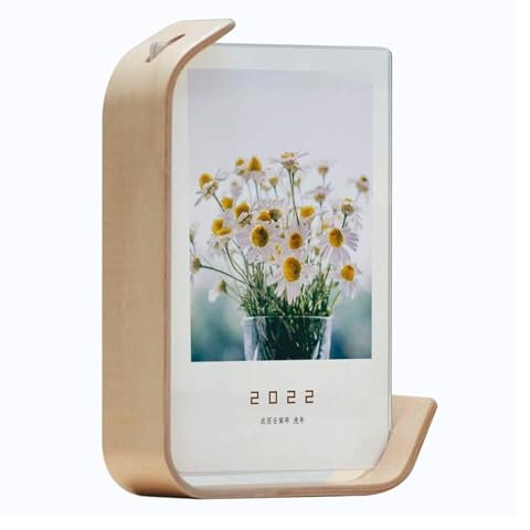 MZSKLW Acryl Holz Foto Rahmen Herbarium Display Rahmen DIY Rahmen Foto Rahmen for Hochzeit Party Bilderrahmen Foto Dekor(Beech,13X18cm 7inch)
