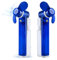 Powatron Handheld Fan with Water Mist Spray Mini Fan Portable Mist Fan Battery Operated Cooling Fans for Travel, Office, Camping, Makeup & Outdoor Cooling