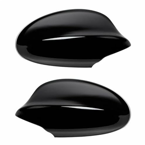 Auto Spiegelkappen,Auto Rückspiegel Kappe 2 stücke Auto Seite Tür Rück Seite Spiegel Abdeckung Kappe for BMW 3 Serie E90 318i 320i 323i 325i 328i 2006-2008 51167135097