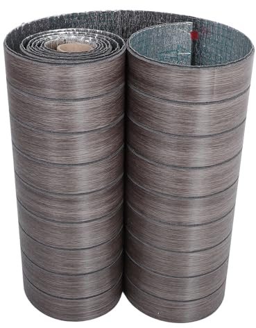 KOMBIUDA Lambris Autocollants 3d Marron Foncé 40x300 Cm Panneaux Muraux Adhésifs Épais Imperméables Cuisine et Salle de Bain, Isolation Acoustique Renforcée, Décoration Murale Intérieure