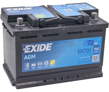 Exide Ek700 Agm Batteria per auto