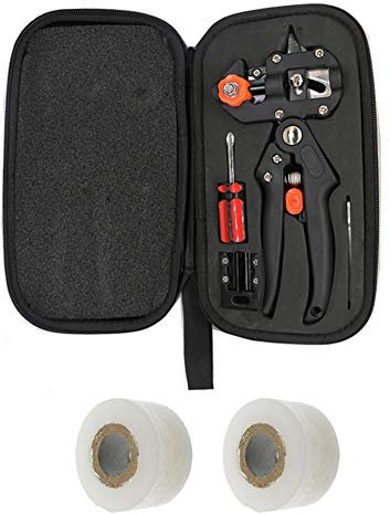 Lianqi Grafting Tools Kit, zwei Verwendungen F?r Garten Obst Baum Prune Schere Snip und Pfropfung Schneidwerkzeug, es gibt zwei gepfropften Membranen als geschenk