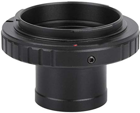 Bewinner Kameraobjektivadapter, 1,25-Zoll-Teleskop aus Aluminiumlegierung, für Pentax PK SLR-Kameraringadapter auf Pentax PK-Halterung, abnehmbarer Adapteradapter