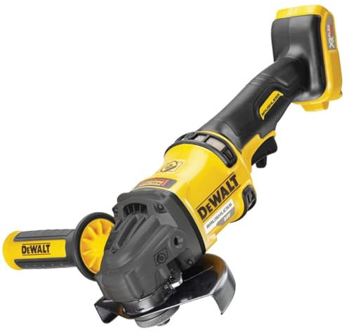 Dewalt DCG418N-XJ 54 V XR FLEXVOLT High Power 125 mm Winkelschleifer – bloße Einheit, Yellow