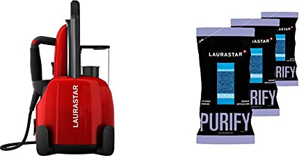 Laurastar Lift Original Red & Lot de 3 Filtres à Eau