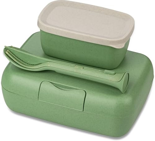 Koziol Candy Ready Lunch Box Set + Cutlery Set