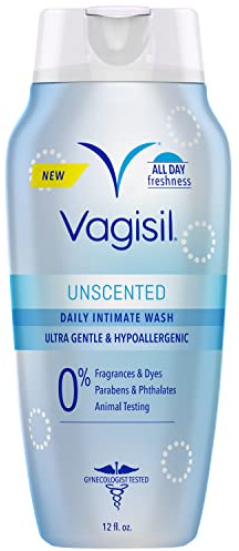 Daily Intimate Wash, Unscented, 12 fl oz (354 ml), Vagisil